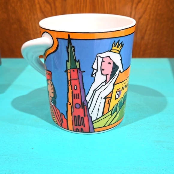 NIB German Rosenthal studio-line City Cups #33 'Landshut' by Bernhard Kühlewein - Picture 3 of 9